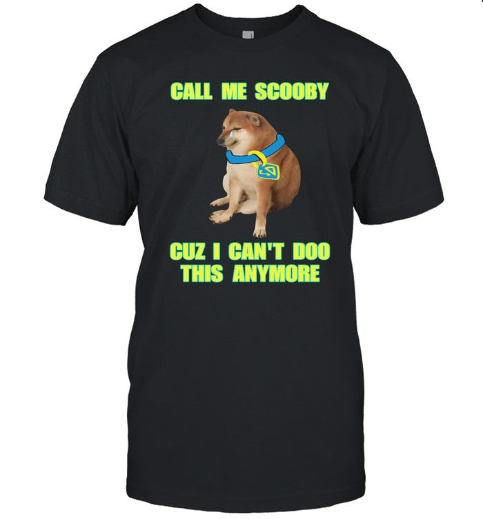 Scooby Cheems Cringey Shirt