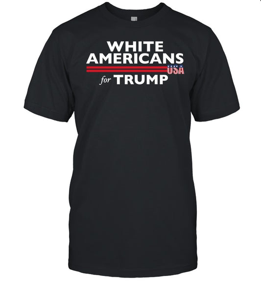 Andrew Torba White Americans For Trump Shirt