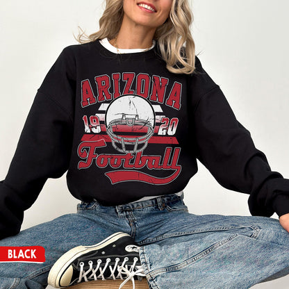 Arizona Cardinal Football Crewneck Sweatshirt T-Shirt, Vintage Gift