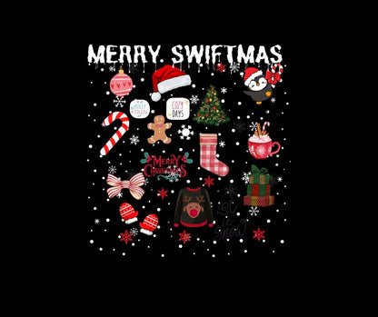 Merry Swiftmas Christmas Party Sublimation Shirt