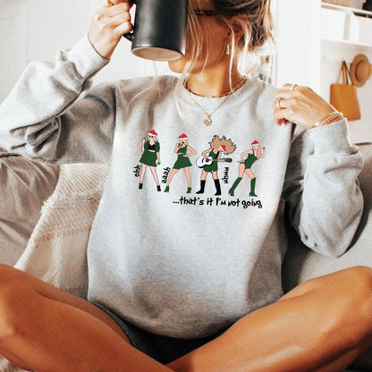 Merry Swiftmas Sweatshirt - Taylor Grinch Christmas Gift