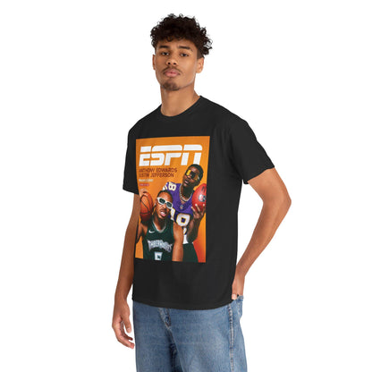 Anthony Edwards Justin Jefferson Minnesota Timberwolves Vikings ESPN Tee Shirt