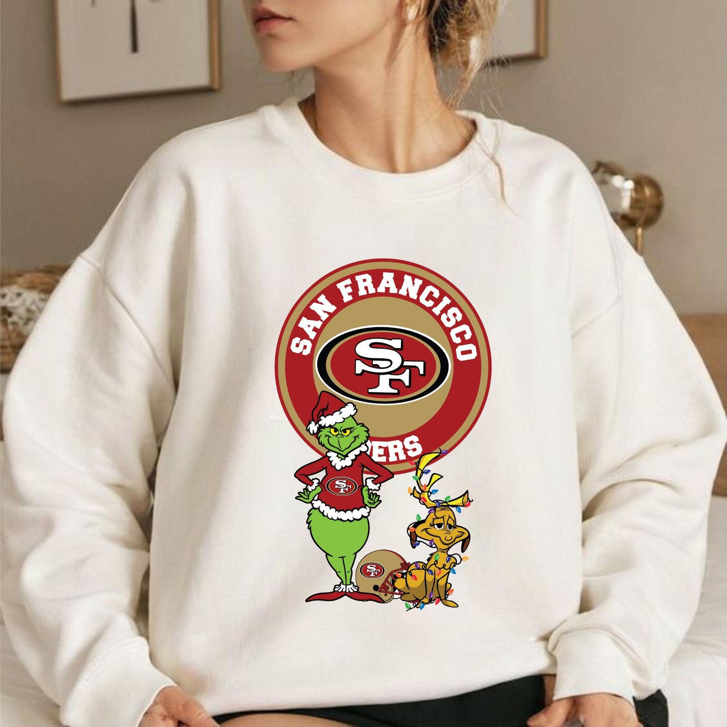 San Francisco 49ers Grinch Christmas Shirt