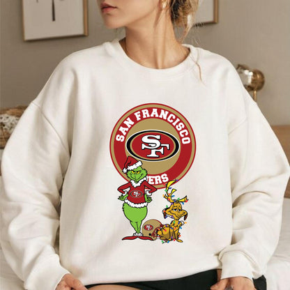 San Francisco 49ers Grinch Christmas Shirt