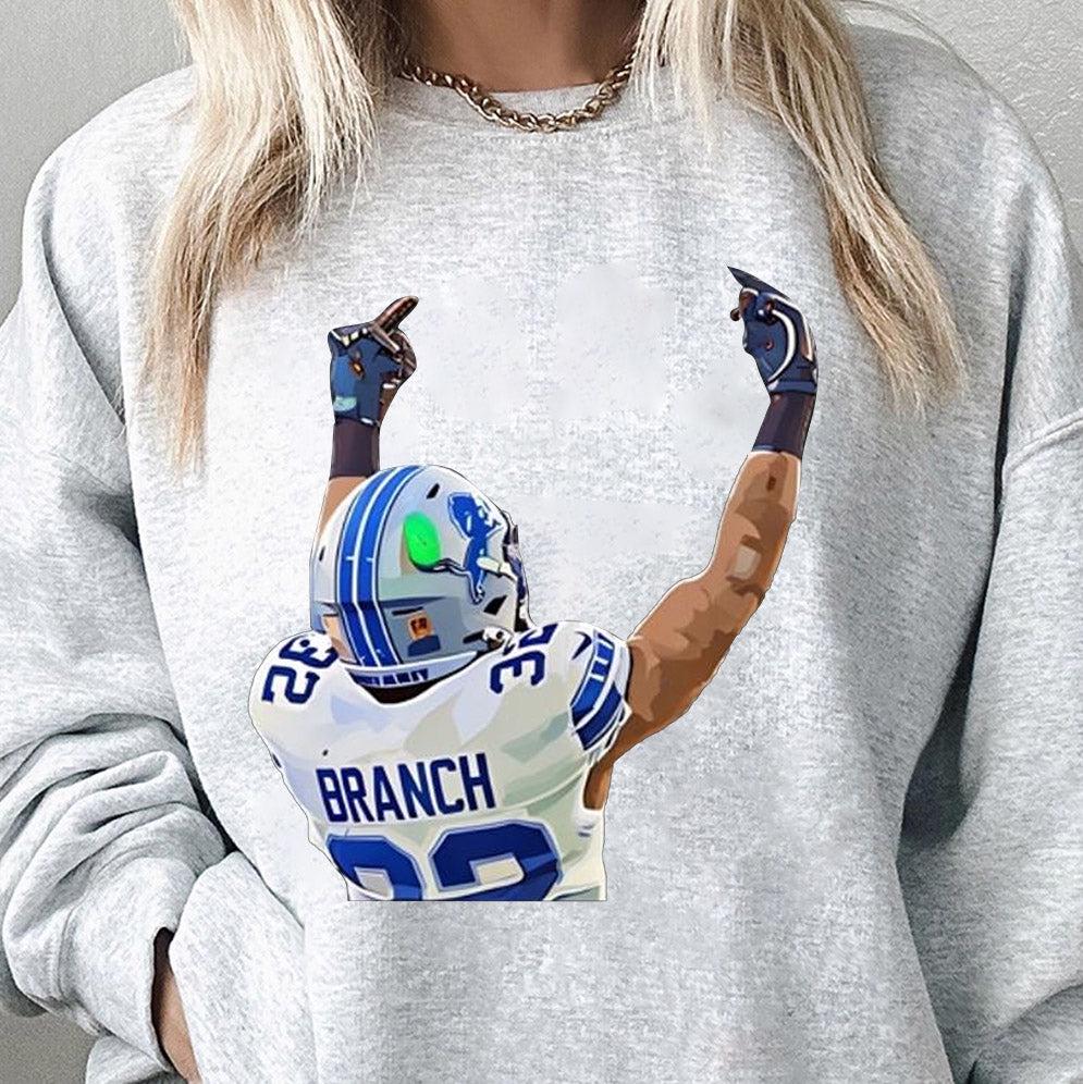 Brian Branch Middle Finger Hoodie Sweatshirt Gift For Fans