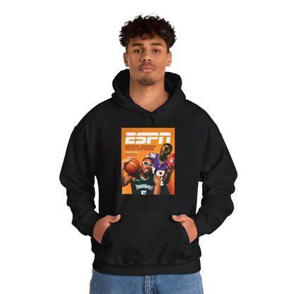 Anthony Edwards Justin Jefferson Minnesota Timberwolves Vikings ESPN Hooded Sweatshirt