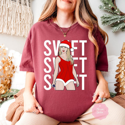 Merry Swiftmas Shirt - Cozy Winter Apparel For Ts Fans