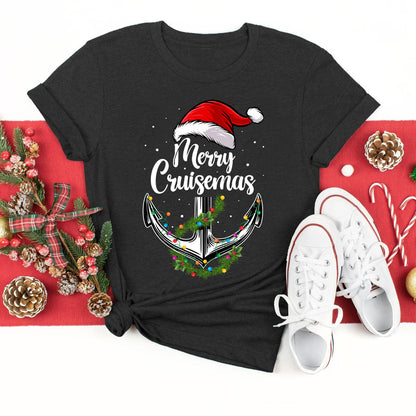 Merry Cruisemas 2024 T-Shirt For Christmas Cruise Lovers