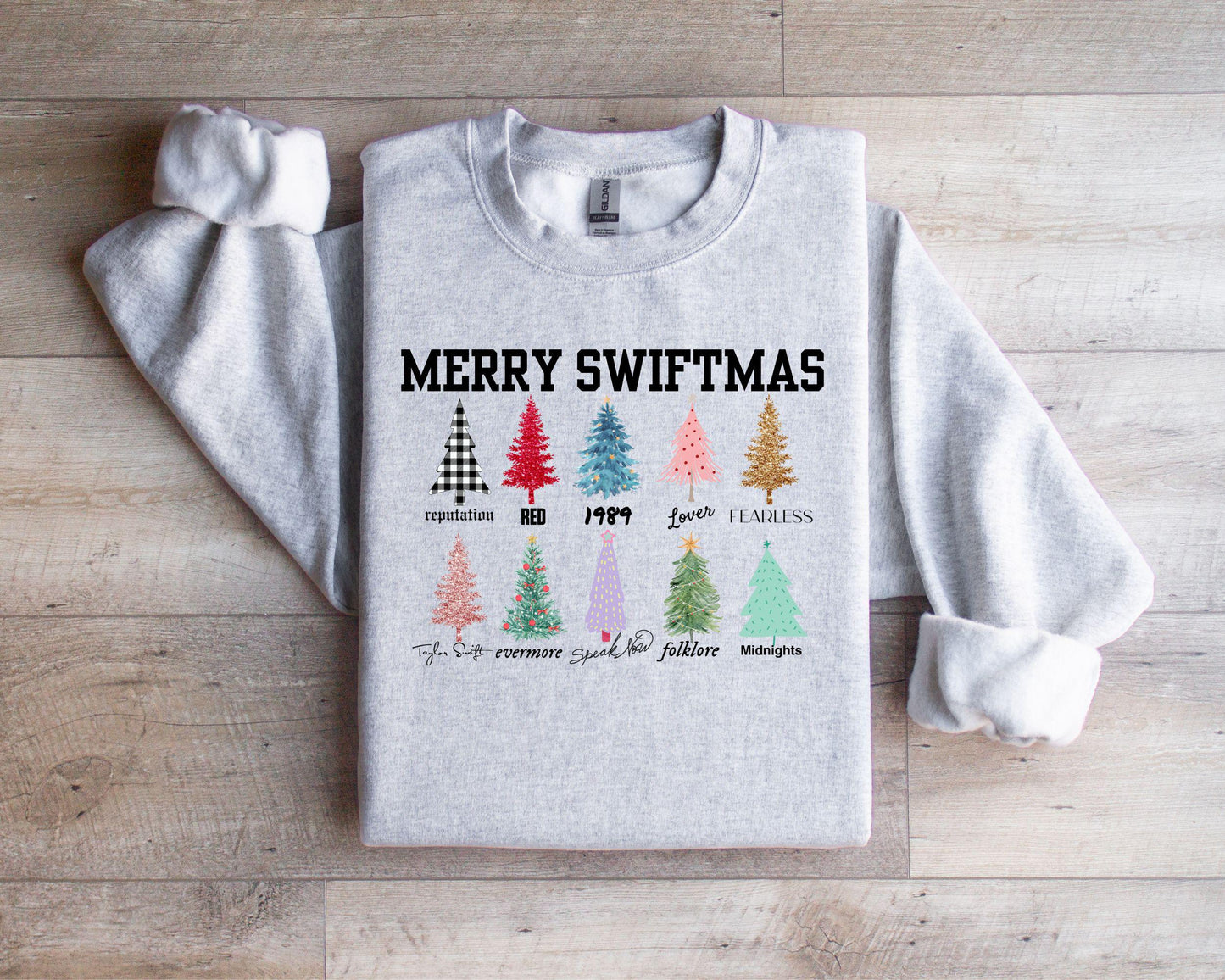 Merry Swiftmas Cute Cozy Christmas Sweatshirt Gift