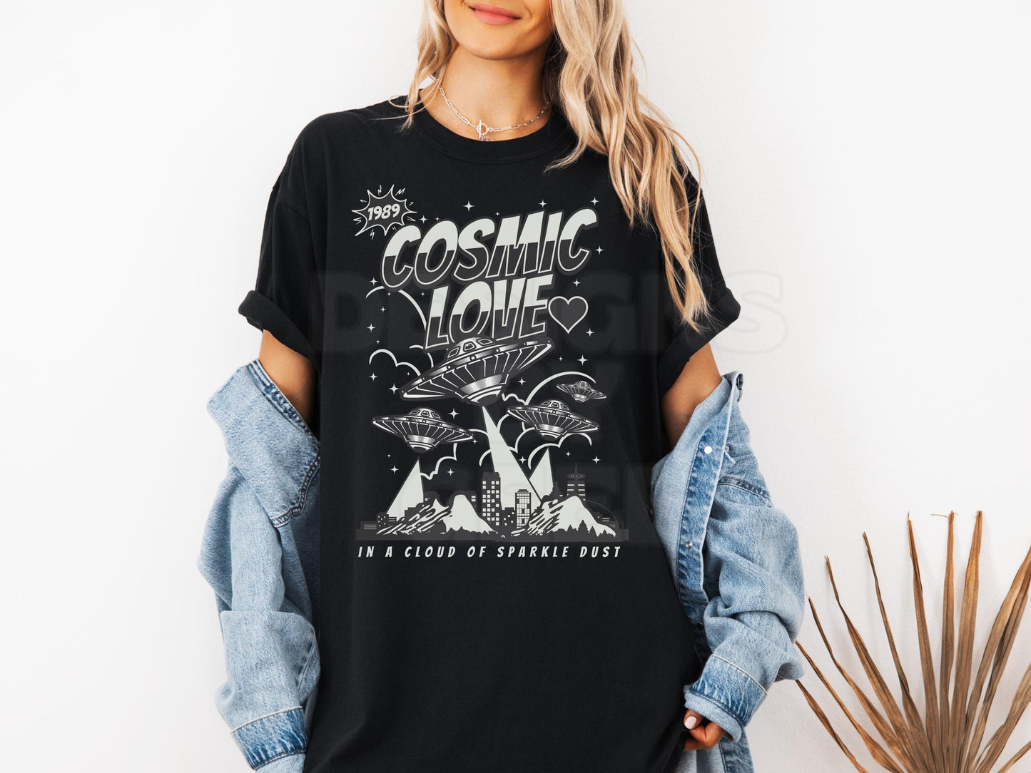 Down Bad Swiftie Shirt - Tortured Poets Cosmic Love Tee