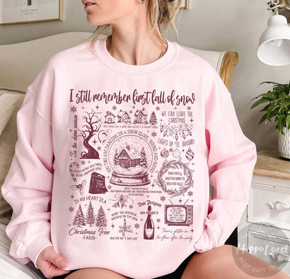 Christmas Song Lyrics Shirt - Festive Gift With Symbols