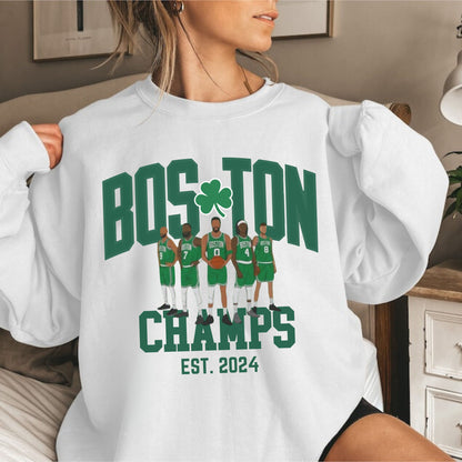 Boston Basketball Champion 2024 Shirt - Vintage Fan Gift