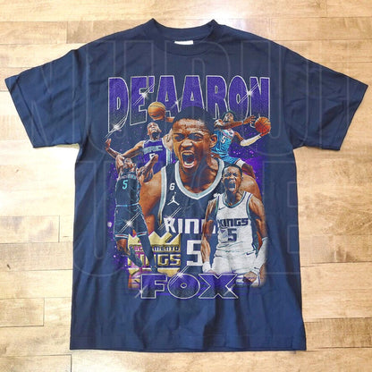 De'Aaron Fox Classic Vintage Bootleg T-Shirt Nba All Star