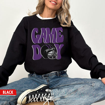 Baltimore Football Game Day Sweatshirt - Ravens Sunday Shirt & Gifts