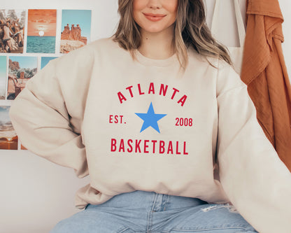 Atlanta Drea Crewneck Sweatshirt Women'S Basketball Dream T-Shirt