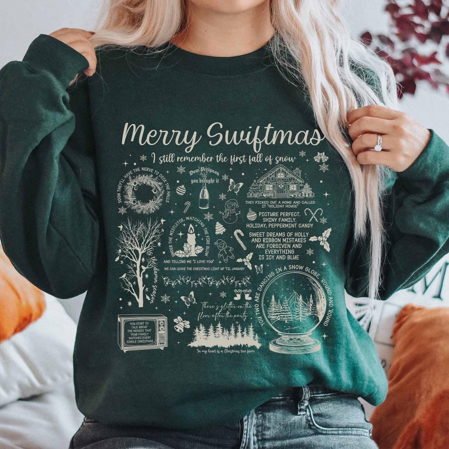 Retro Merry Swiftmas Christmas - Eras Tour Design