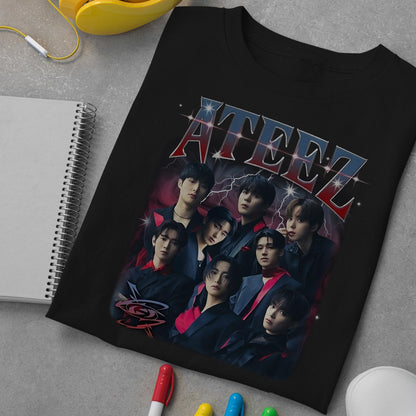 Ateez Shirt Kpop Merch  Towards The Light Tour Tee