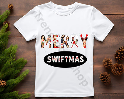 Merry Swiftmas Funny Christmas Shirt Sublimation Design