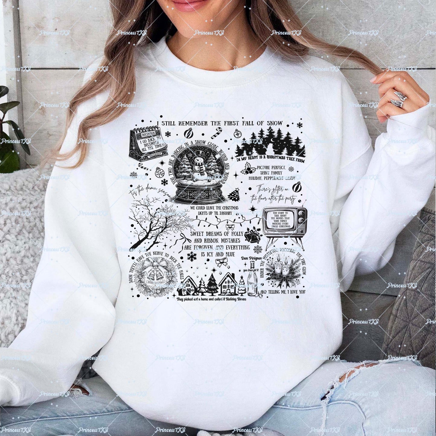 Merry Swiftmas Christmas T-Shirt  Cozy Swiftie Fall Apparel