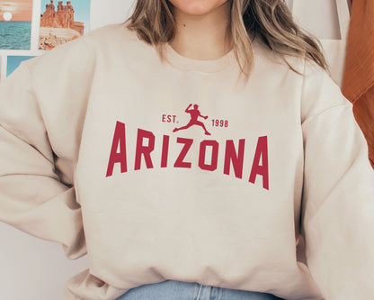 Arizona Diamondbacks Vintage Crewneck Sweatshirt T-Shirt Women'S Retro