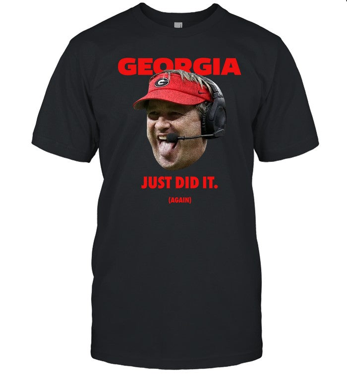 Dawgs On Tap Goldberg Georgia Just Did It Again Shirt