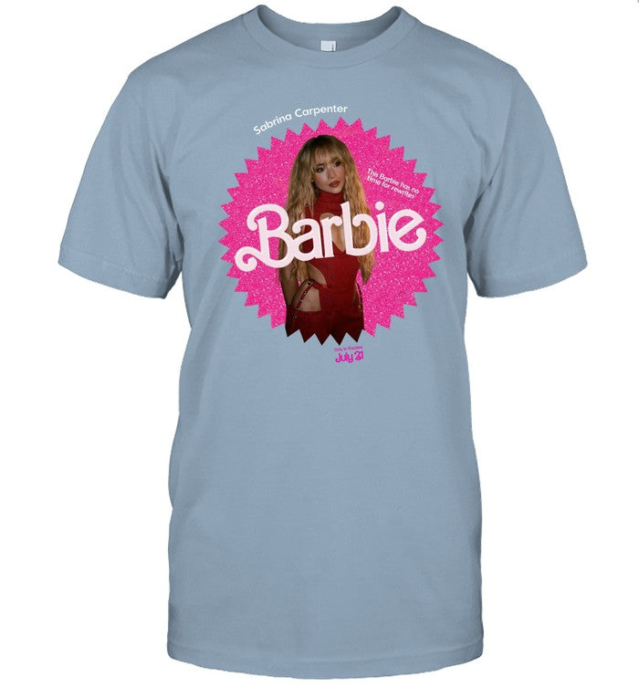 About Music Sabrina Carpenter This Barbie Has No Time For Rewrites Shirt