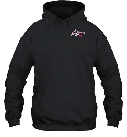 24 Job's Finished La Hoodie