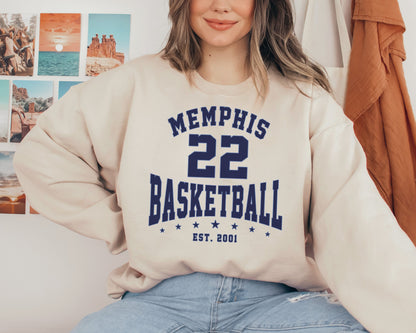 Customized Memphis Grizzlies Crewneck Sweatshirt & Vintage Fan T-Shirt