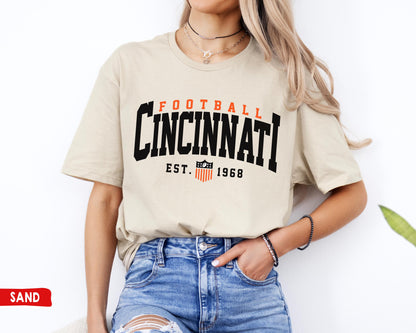 Cincinnati Bengals Football Crewneck Sweatshirt - Game Day & Sunday Fan Gear