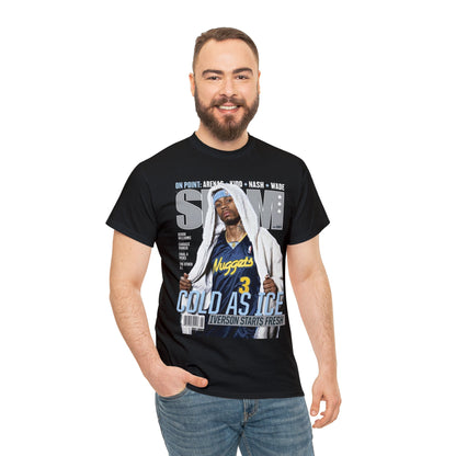 Allen Iverson Denver Nuggets NBA Slam Cover Tee Shirt