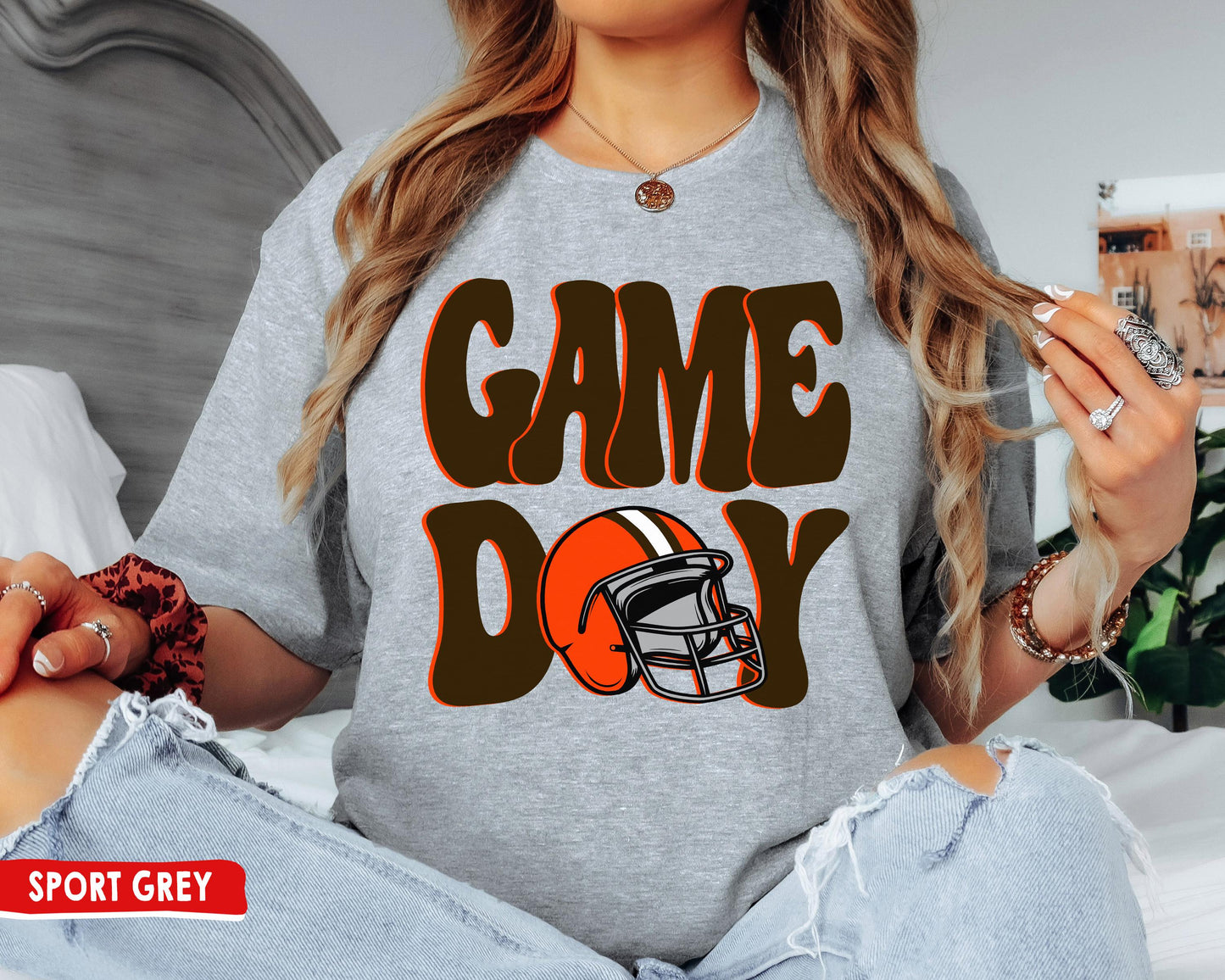 Cleveland Browns Football Game Day Crewneck Sweatshirt For Fans