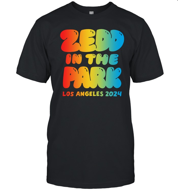 Zedd In The Park Los Angeles 2024 Shirt