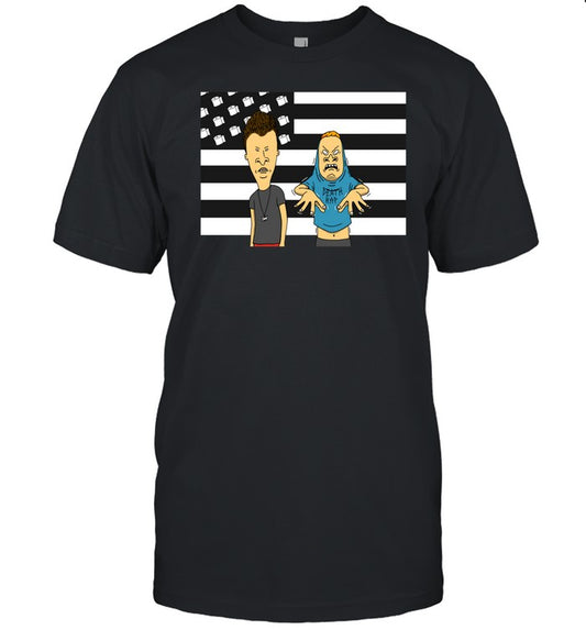 Benjamin & Antwan Beavis And Butthead Cornholio Death Rap Shirt