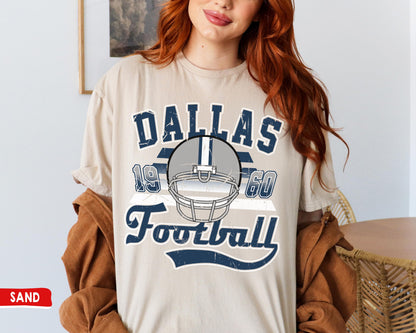 Dallas Football Sweatshirt Vintage Cowboy Retro Game Day T-Shirt