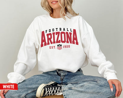 Arizona Cardinal Football Crewneck Sweatshirt - Perfect For Sunday Games