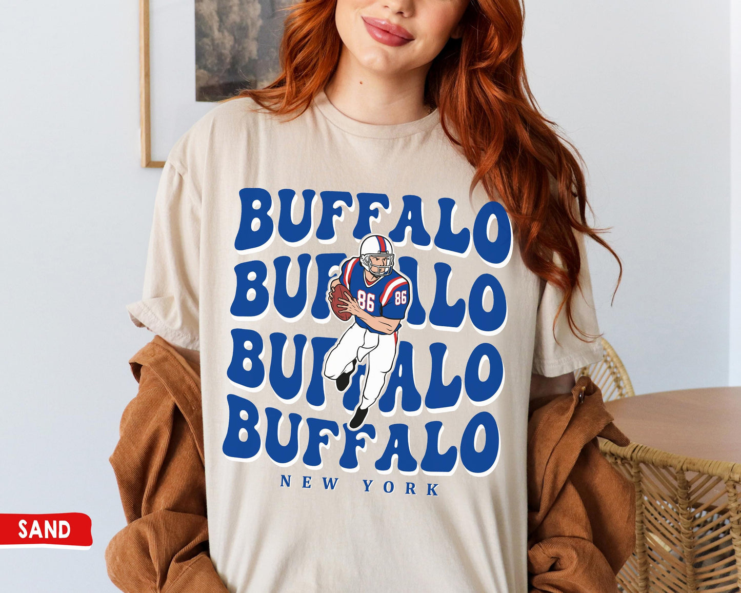 Buffalo Football Crewneck Sweatshirt - Perfect Gift For Buffalo Fans