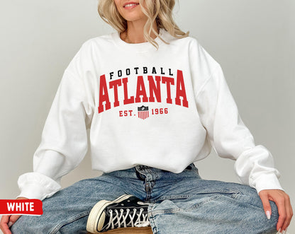 Atlanta Football Crewneck Sweatshirt, Falcons Game Day T-Shirt Gift