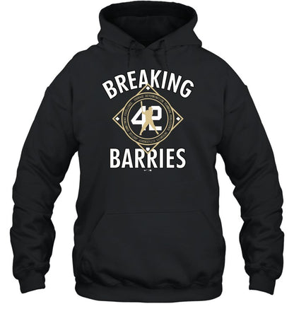 Breaking Barriers Courage Determination Teamwork Hoodie