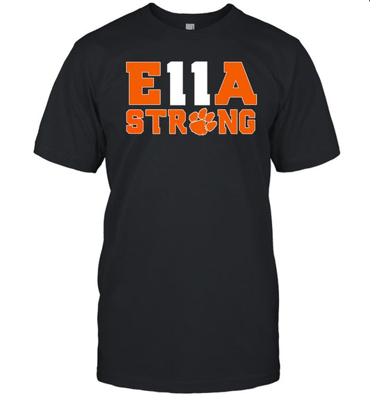 Sonny Cumbie Wearing E11a Strong Shirt