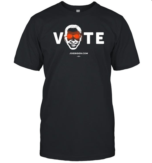 Biden Harris Glow In The Dark on Vote Joebiden.Com T Shirt