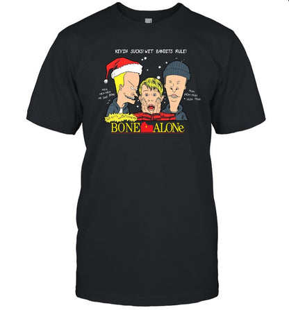 Beavis And Butt-Head Kevin Sucks We Bandits Rule Bone Alone Shirt