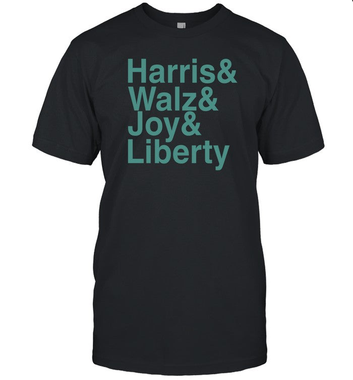 ‪Harris & Walz & Joy & Liberty‬ Shirt, Hoodie, Sweater, Long Sleeve And Tank Top