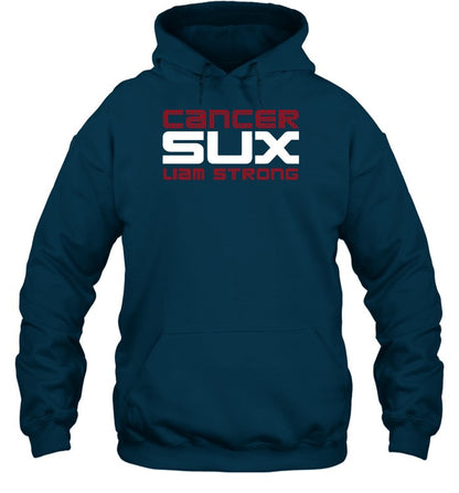 Cancer Sux Liam Strong Hoodie