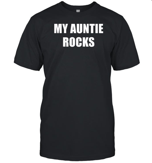 Beyonce's Nephew Wearing My Auntie Rocks Shirt