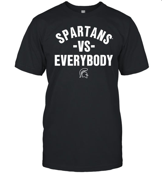 David Stoney Stone Jr Wearing Spartans Vs Everybody Shirt