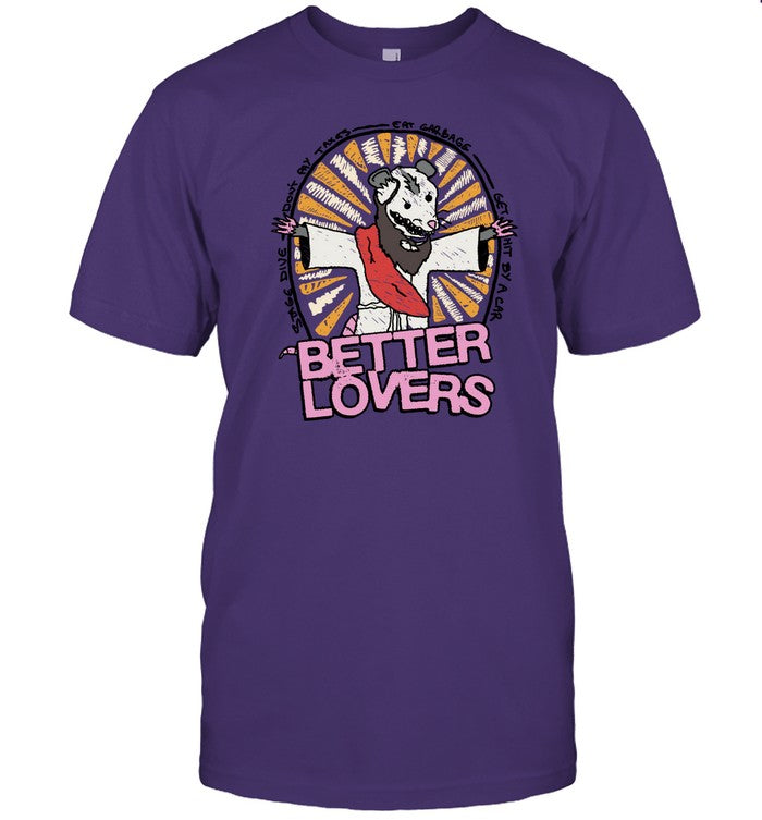 Godmademeananimal Store Better Lovers Possum Shirt