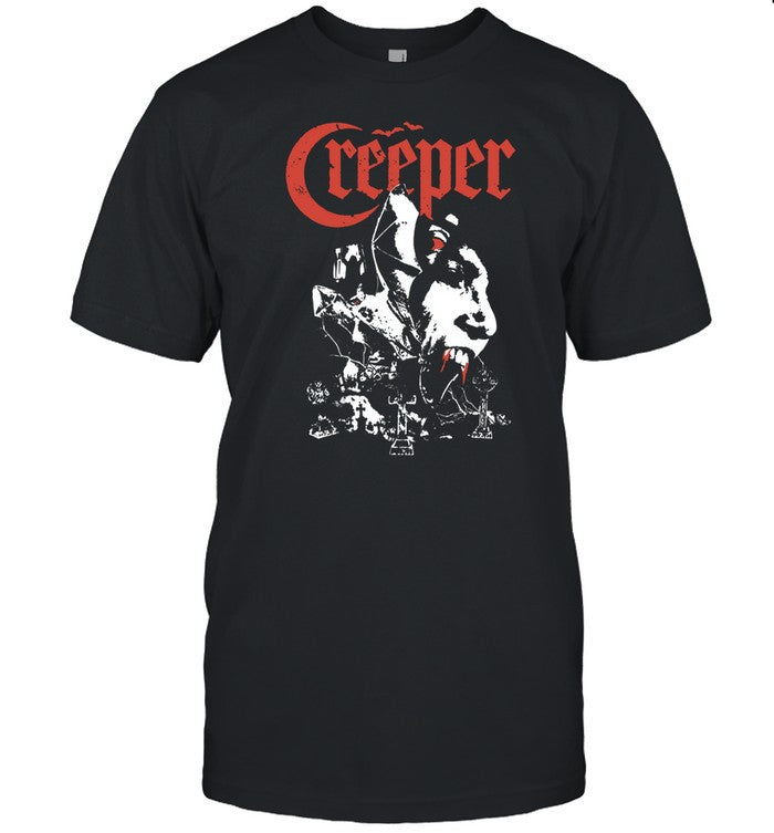 Creeper Branca Vampire Vest Tee