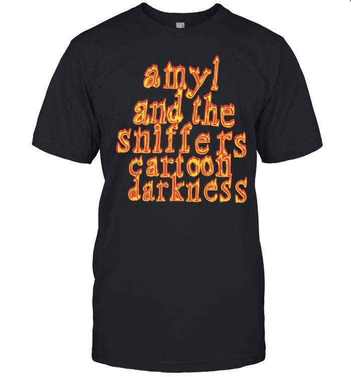 Amylandthesniffers Amyl And The Sniffers Cartoon Darkness T-Shirts