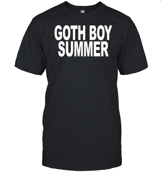 Camthe_Cameraman Billy Goth Thornton Wearing Goth Boy Summer Shirt