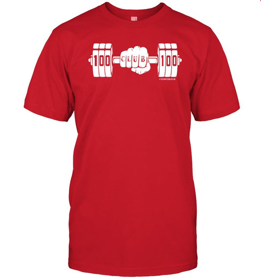 100 Club 100 Gym Doworkson Shirt